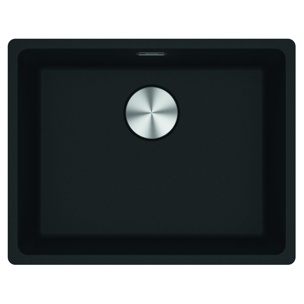 Franke Maris Fragranite Single Bowl Undermount Sink 125.0688.508 - MATTE BLACK
