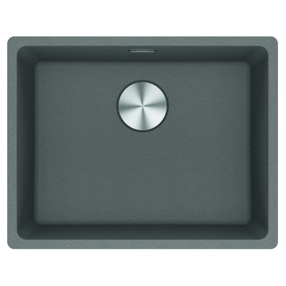 Franke Maris Fragranite Single Bowl Undermount Sink 125.0688.508 - MATTE BLACK - Image 7