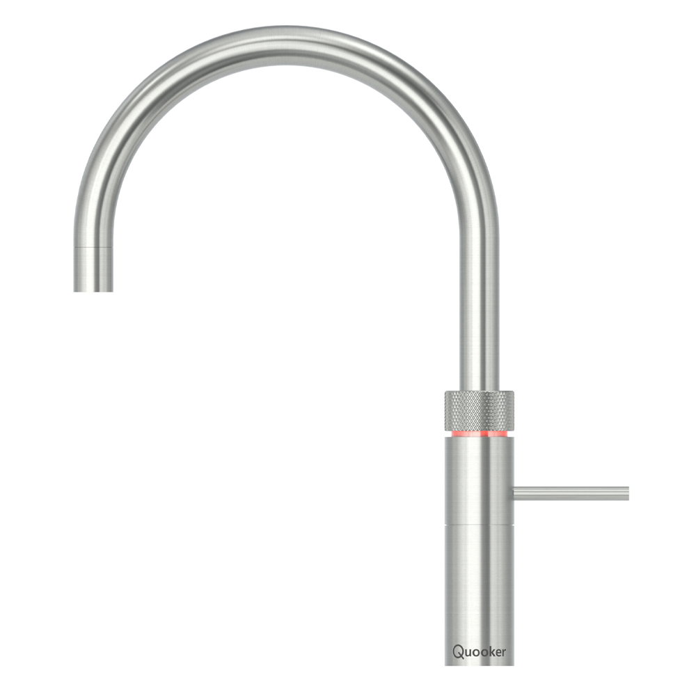 Quooker Round Boiling Water Tap 3 In 1 SS - Stainless Steel