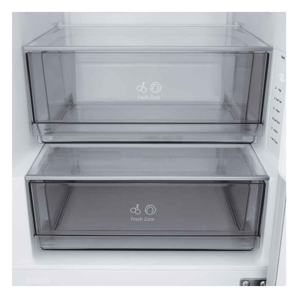 LG 60cm Fit & Max Frost Free Fridge Freezer GBBSJ10DPY - Silver LG 60cm Fit & Max Frost Free Fridge Freezer GBBSJ10DPY - Silver