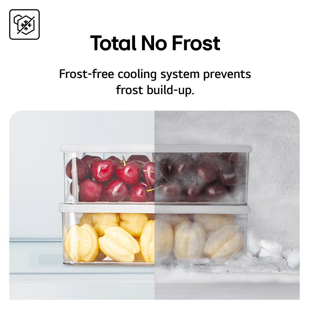 LG 60cm Fit & Max Frost Free Fridge Freezer GBBSJ10DPY - Silver LG 60cm Fit & Max Frost Free Fridge Freezer GBBSJ10DPY - Silver