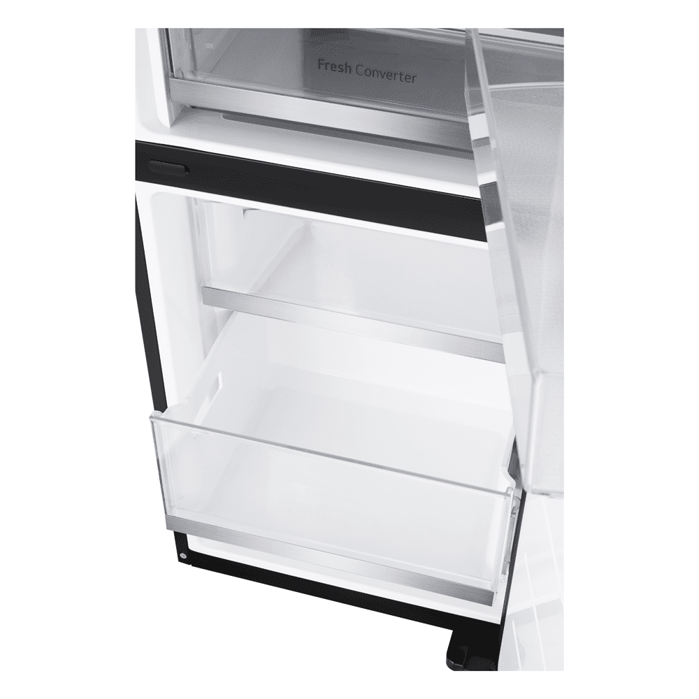 LG 60cm Instaview Frost Free Fridge Freezer GBG7190CEV - Black Steel LG 60cm Instaview Frost Free Fridge Freezer GBG7190CEV - Black Steel