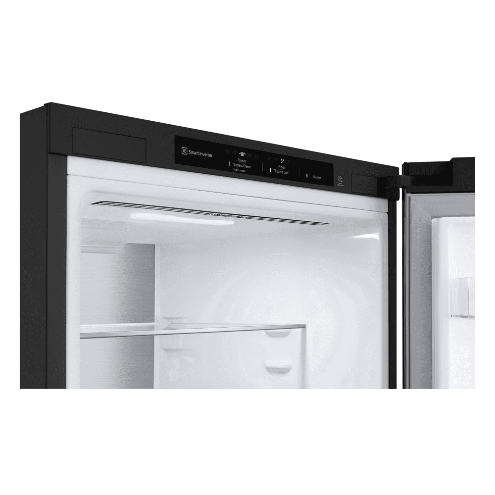LG 60cm Frost Free Fridge Freezer GBV5240CEP - Matte Black LG 60cm Frost Free Fridge Freezer GBV5240CEP - Matte Black
