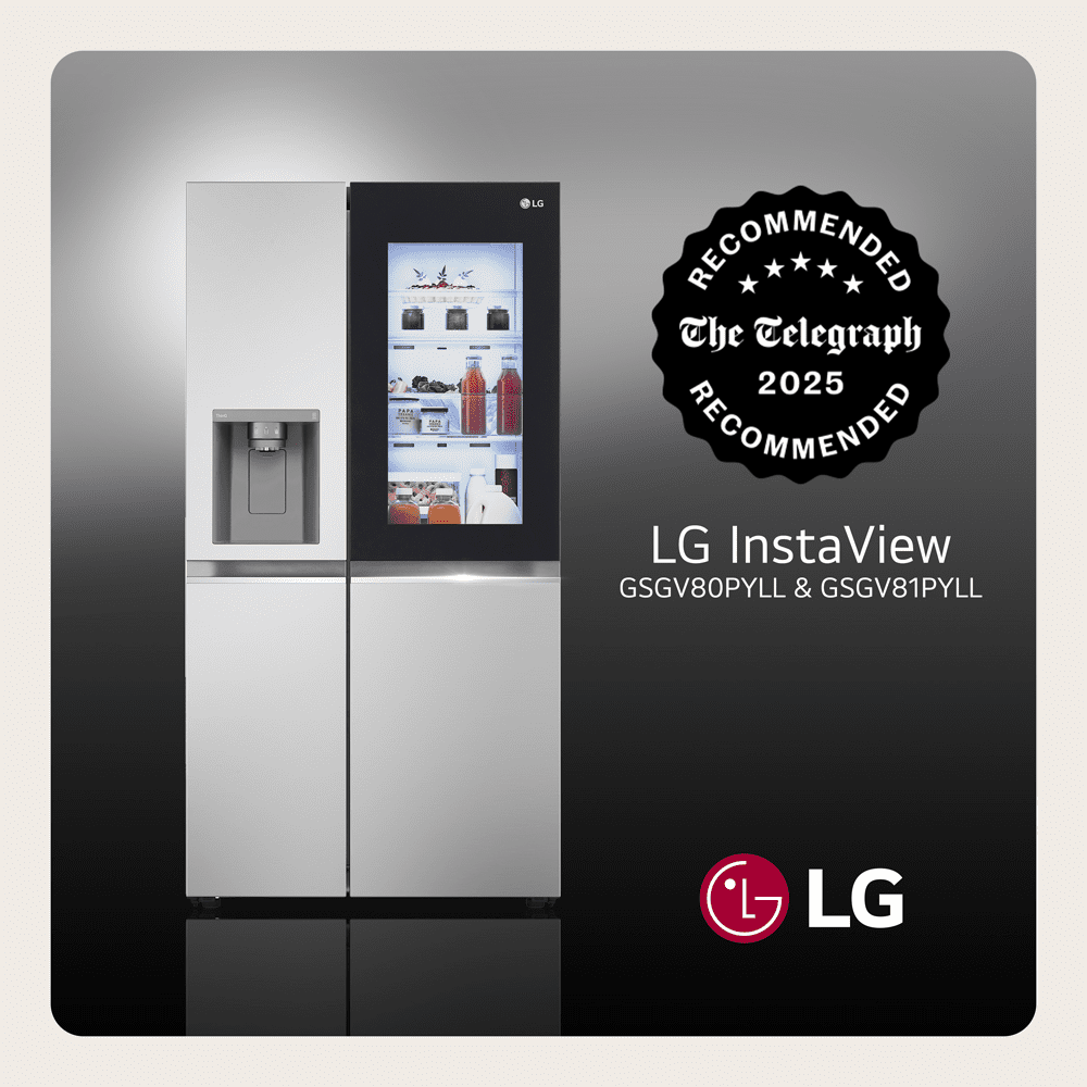 LG Instaview American Fridge Freezer With Ice & Water Non Plumbed GSGV81PYLL - Stainless Steel LG Instaview American Fridge Freezer With Ice & Water Non Plumbed GSGV81PYLL - Stainless Steel