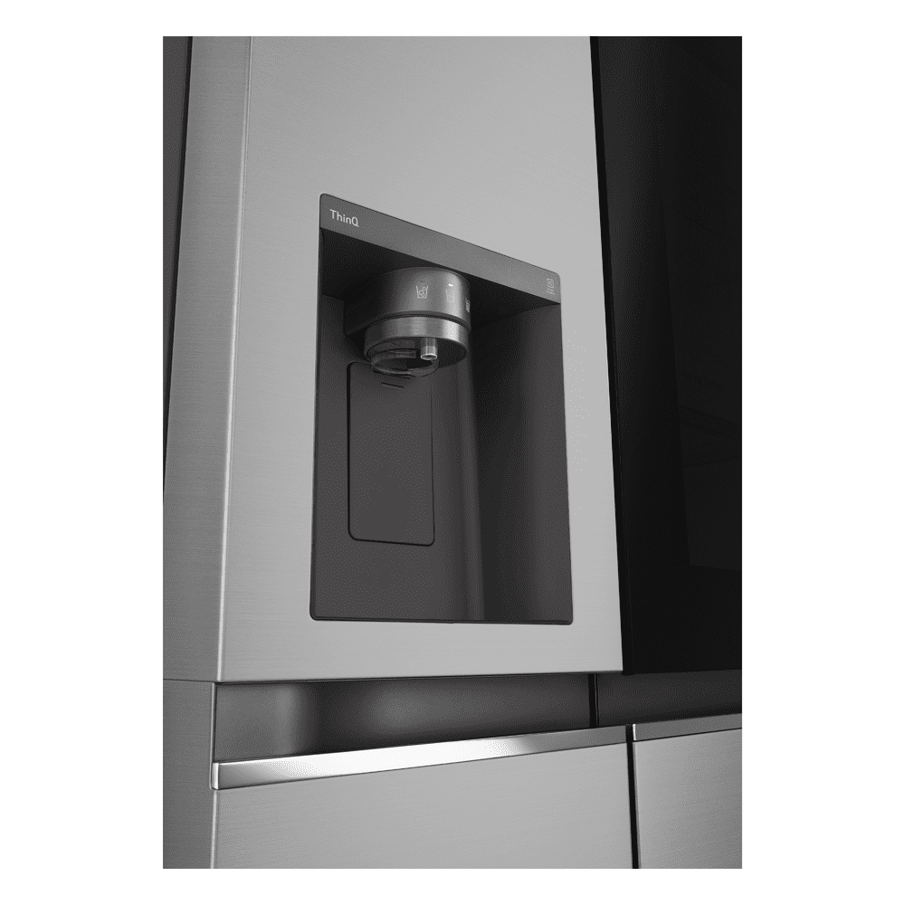LG Instaview American Fridge Freezer With Ice & Water GSGV80PYLL - Silver LG Instaview American Fridge Freezer With Ice & Water GSGV80PYLL - Silver