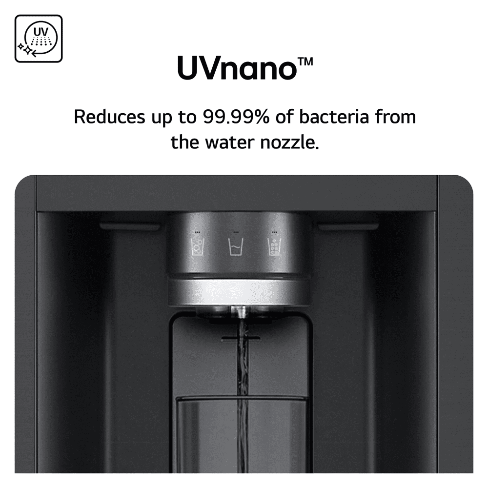 LG American Fridge Freezer Ice & Water Non Plumbed GSLE81EPBC - Black Steel LG American Fridge Freezer Ice & Water Non Plumbed GSLE81EPBC - Black Steel