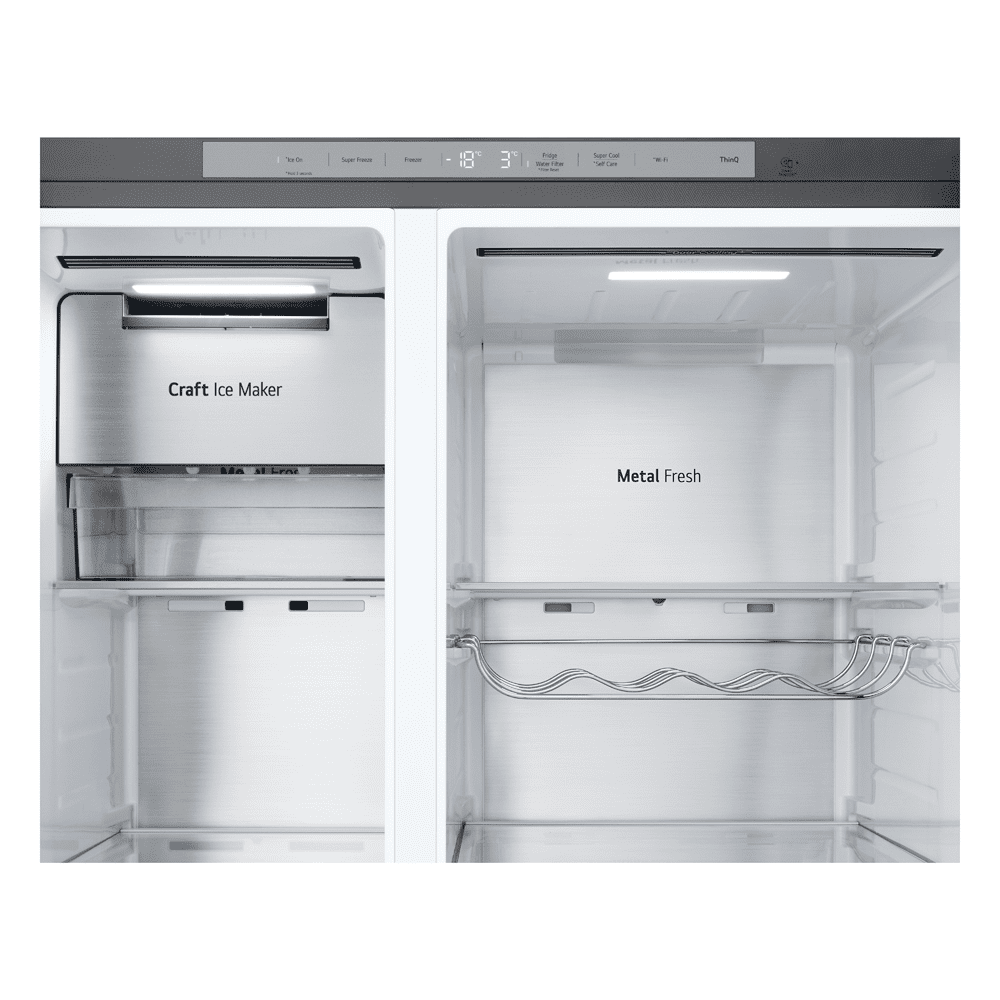 LG Door In Door Instaview American Fridge Freezer With Craft Ice & Water GSXE90BSDD - Stainless Steel LG Door In Door Instaview American Fridge Freezer With Craft Ice & Water GSXE90BSDD - Stainless Steel