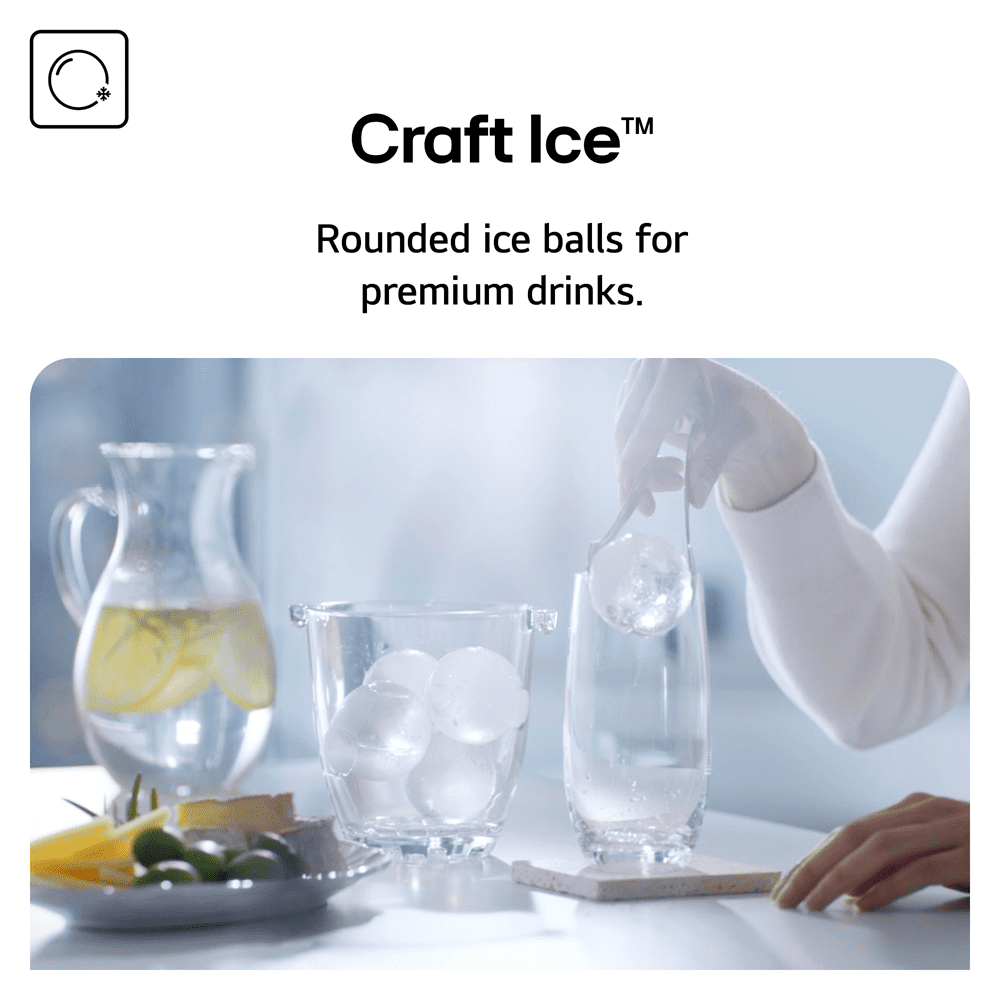 LG Door In Door Instaview American Fridge Freezer With Craft Ice & Water GSXE90BSDD - Stainless Steel LG Door In Door Instaview American Fridge Freezer With Craft Ice & Water GSXE90BSDD - Stainless Steel