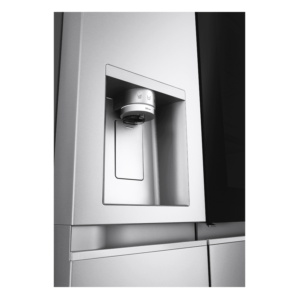 LG Door In Door Instaview American Fridge Freezer With Ice & Water Non Plumbed GSXE91BSAD - Stainless Steel LG Door In Door Instaview American Fridge Freezer With Ice & Water Non Plumbed GSXE91BSAD - Stainless Steel