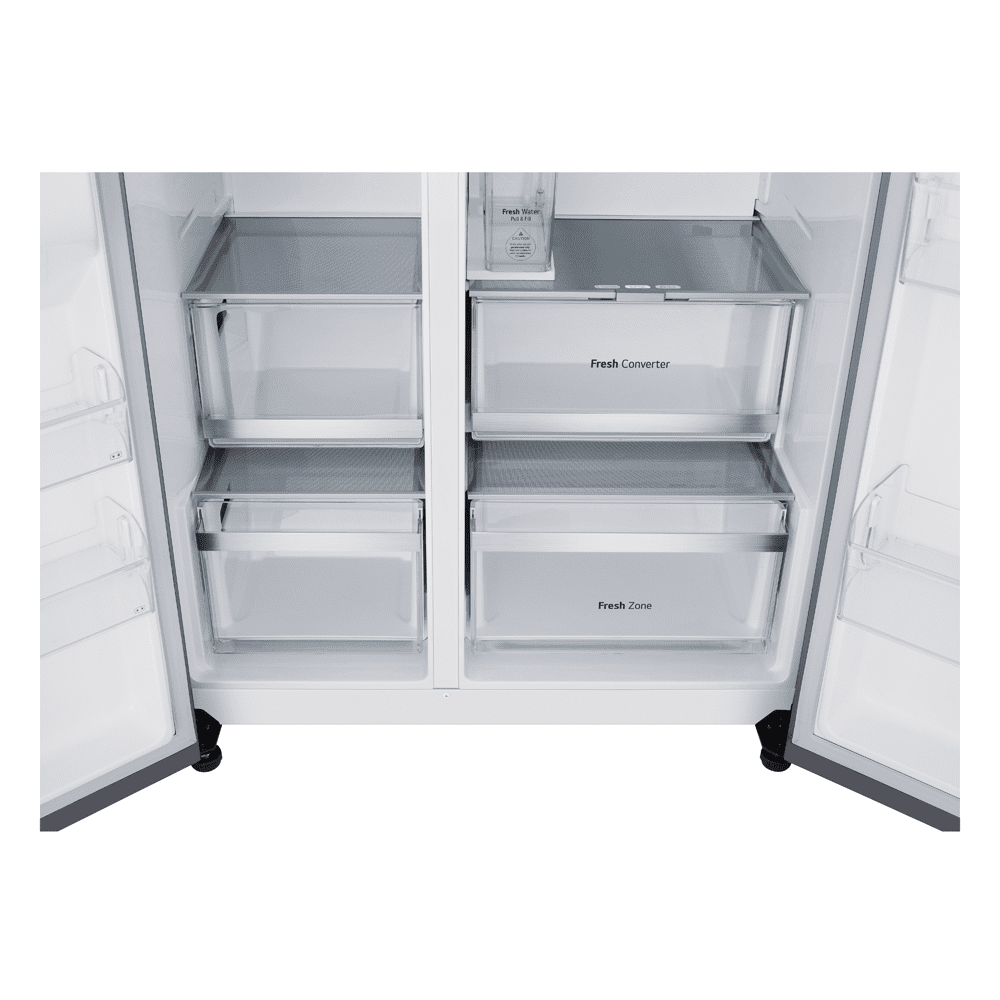 LG Door In Door Instaview American Fridge Freezer With Ice & Water Non Plumbed GSXE91BSAD - Stainless Steel LG Door In Door Instaview American Fridge Freezer With Ice & Water Non Plumbed GSXE91BSAD - Stainless Steel