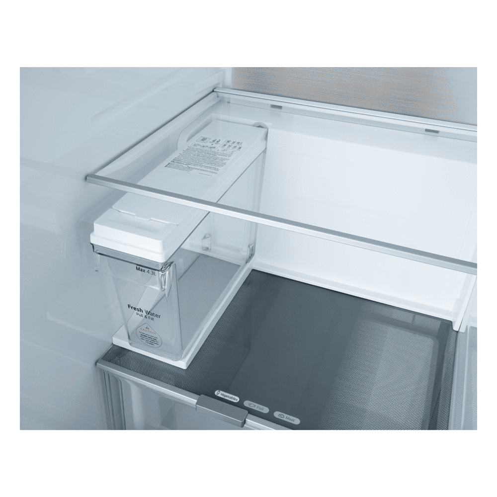 LG Door In Door Instaview American Fridge Freezer With Ice & Water Non Plumbed GSXE91BSAD - Stainless Steel LG Door In Door Instaview American Fridge Freezer With Ice & Water Non Plumbed GSXE91BSAD - Stainless Steel