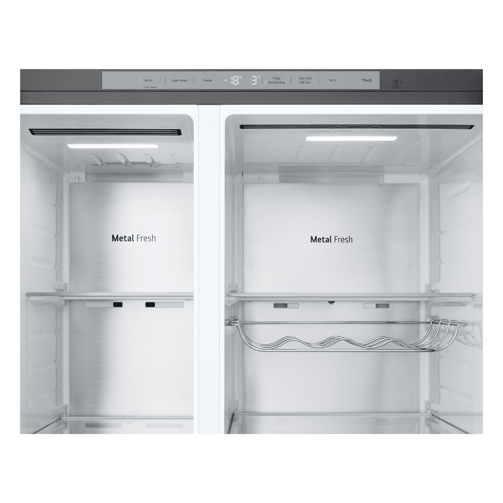 LG Door In Door Instaview American Fridge Freezer With Ice & Water Non Plumbed GSXE91BSAD - Stainless Steel LG Door In Door Instaview American Fridge Freezer With Ice & Water Non Plumbed GSXE91BSAD - Stainless Steel
