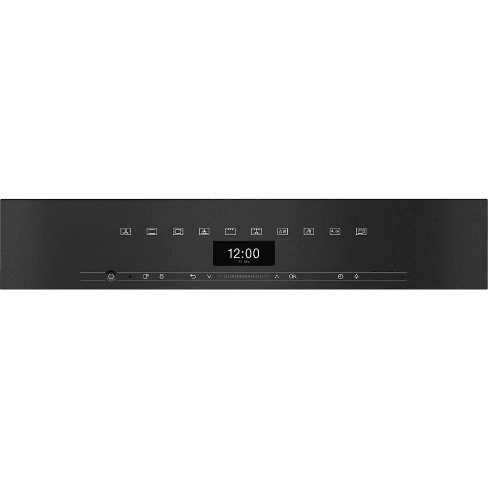 Miele VitroLine Pyrolytic Built In Single Oven H7464BPOBBL - Black Miele VitroLine Pyrolytic Built In Single Oven H7464BPOBBL - Black