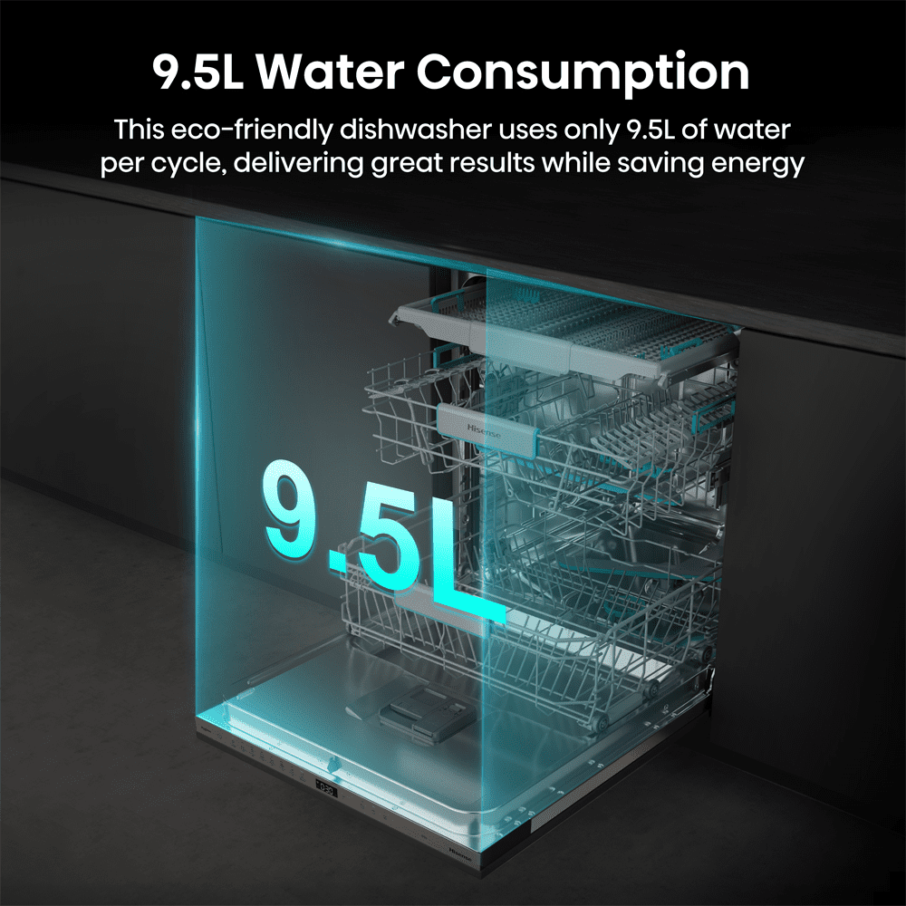 Hisense 60cm Fully Integrated Dishwasher HV673A60UK Hisense 60cm Fully Integrated Dishwasher HV673A60UK