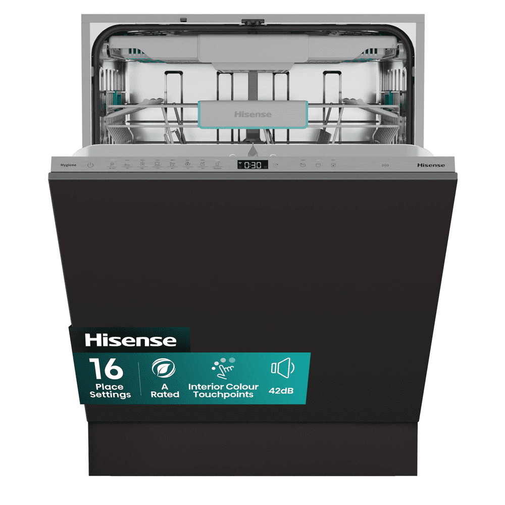 Hisense 60cm Fully Integrated Dishwasher HV673A60UK Hisense 60cm Fully Integrated Dishwasher HV673A60UK