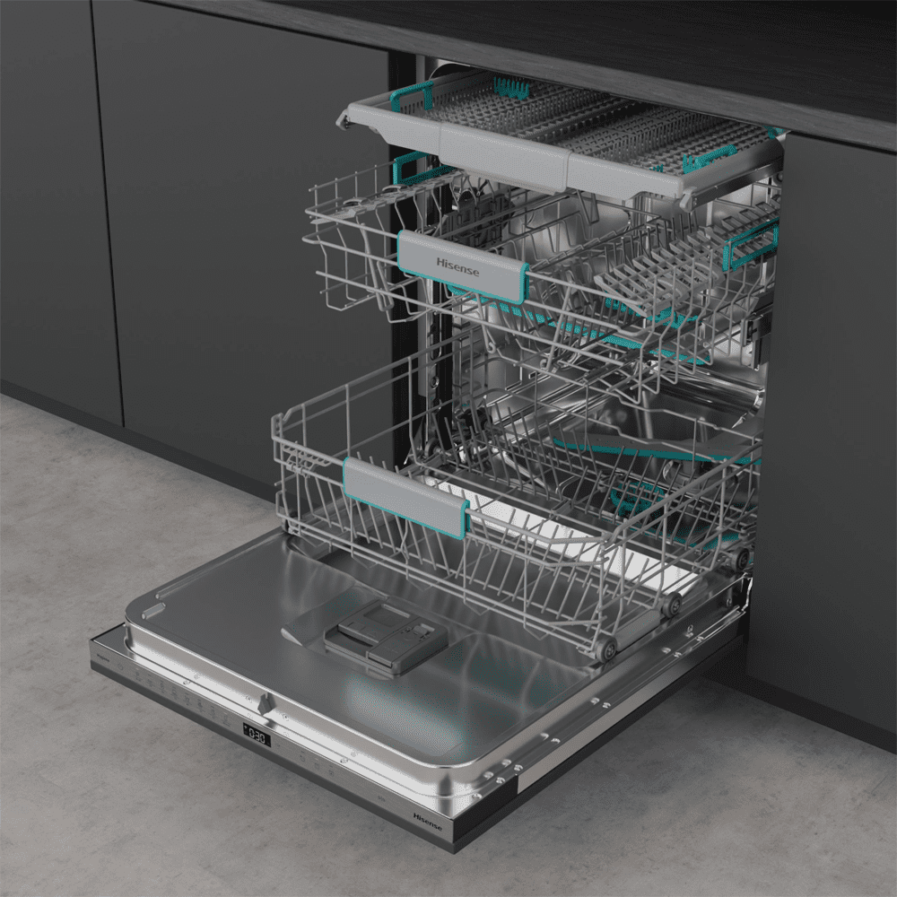 Hisense 60cm Fully Integrated Dishwasher HV673A60UK Hisense 60cm Fully Integrated Dishwasher HV673A60UK
