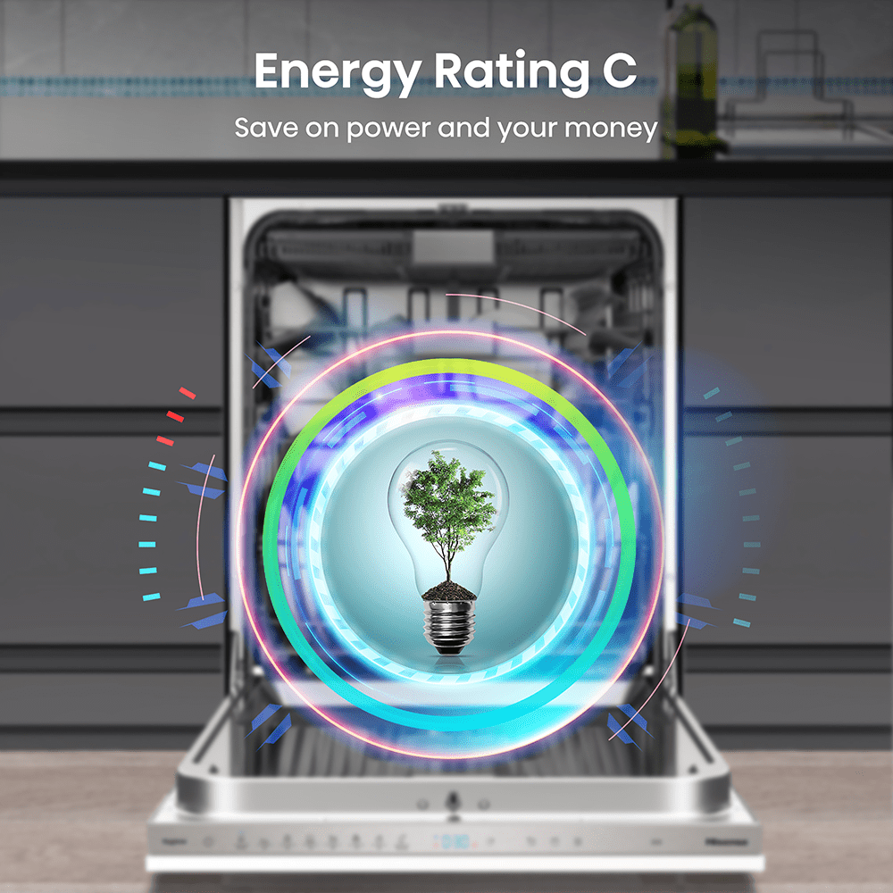 Hisense 60cm Fully Integrated Dishwasher HV673C60UK Hisense 60cm Fully Integrated Dishwasher HV673C60UK