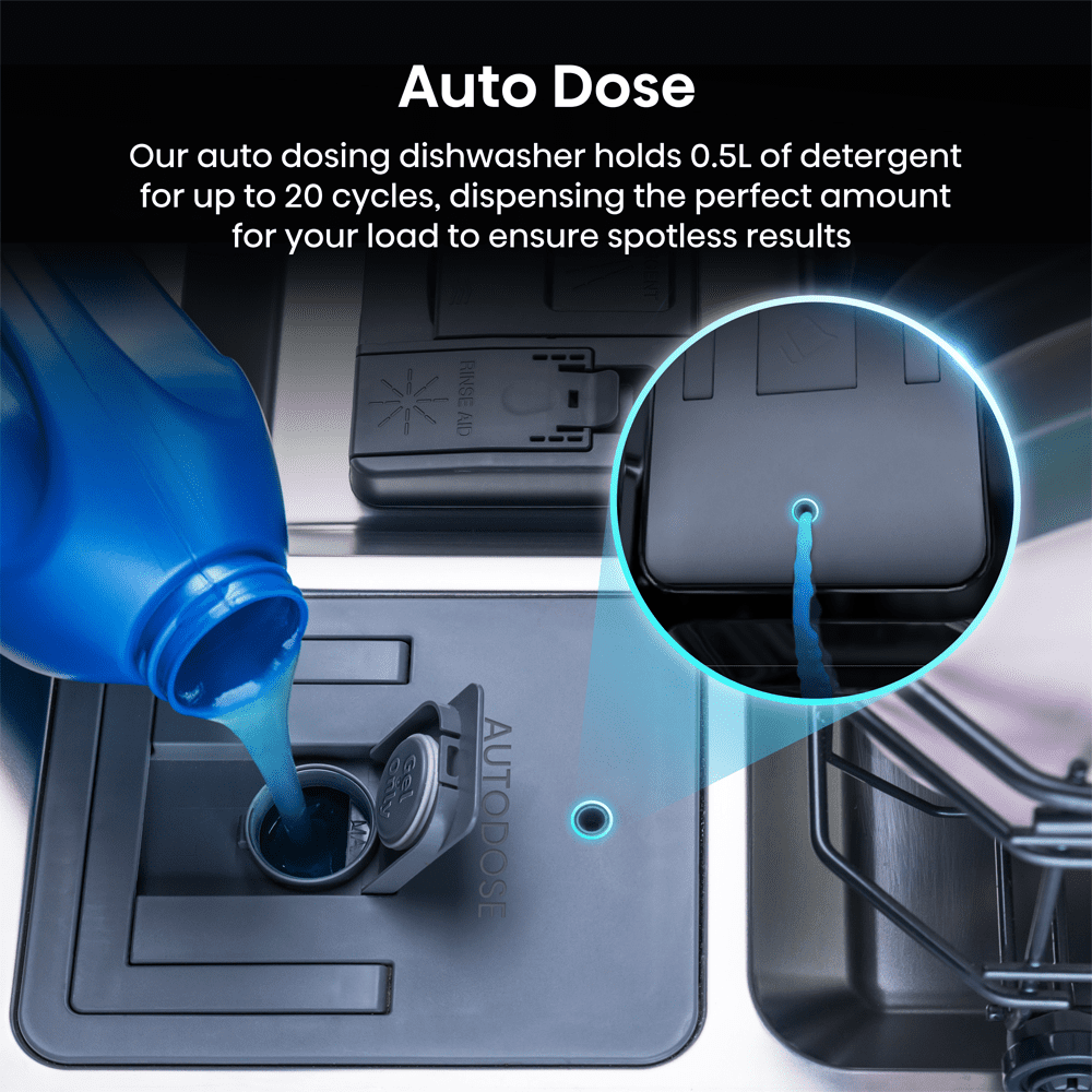Hisense 60cm Fully Integrated Auto Dose UltraViolet Clean Dishwasher HV693A60UVADUK Hisense 60cm Fully Integrated Auto Dose UltraViolet Clean Dishwasher HV693A60UVADUK