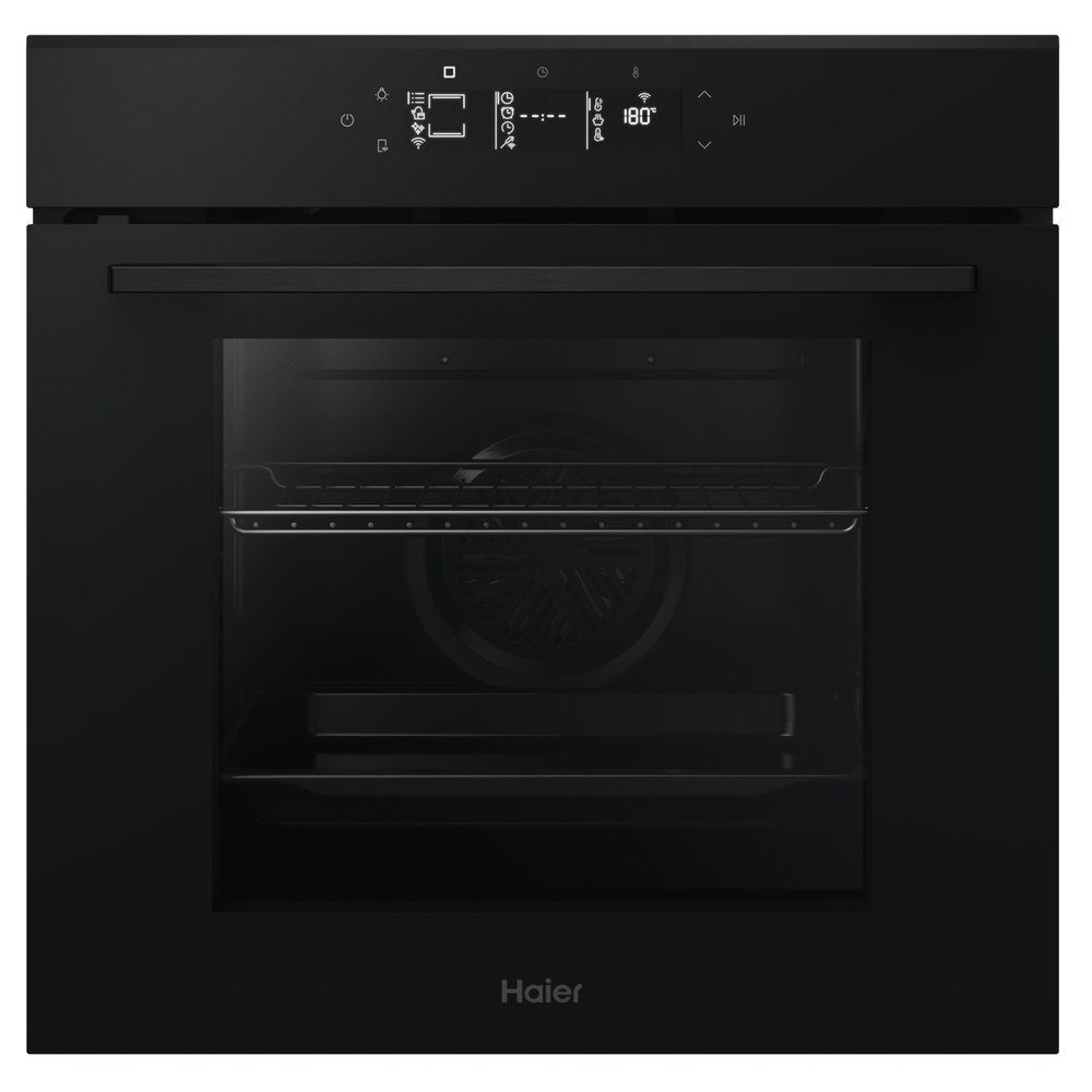 Haier  Pyrolytic Multifunction Single Oven H6 ID25G3YTB2 - Black