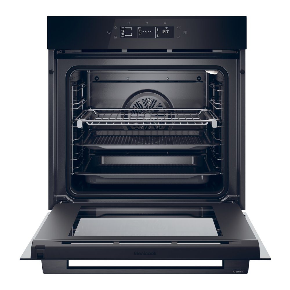 Haier Pyrolytic Multifunction Single Oven H6 ID25G3YTB2 - Black Haier Pyrolytic Multifunction Single Oven H6 ID25G3YTB2 - Black