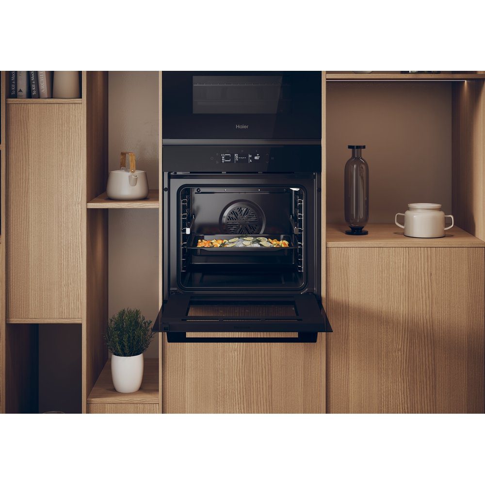 Haier Pyrolytic Multifunction Single Oven H6 ID25G3YTB2 - Black Haier Pyrolytic Multifunction Single Oven H6 ID25G3YTB2 - Black