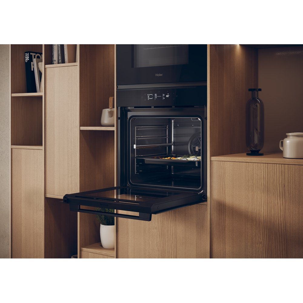 Haier Pyrolytic Multifunction Single Oven H6 ID25G3YTB2 - Black Haier Pyrolytic Multifunction Single Oven H6 ID25G3YTB2 - Black
