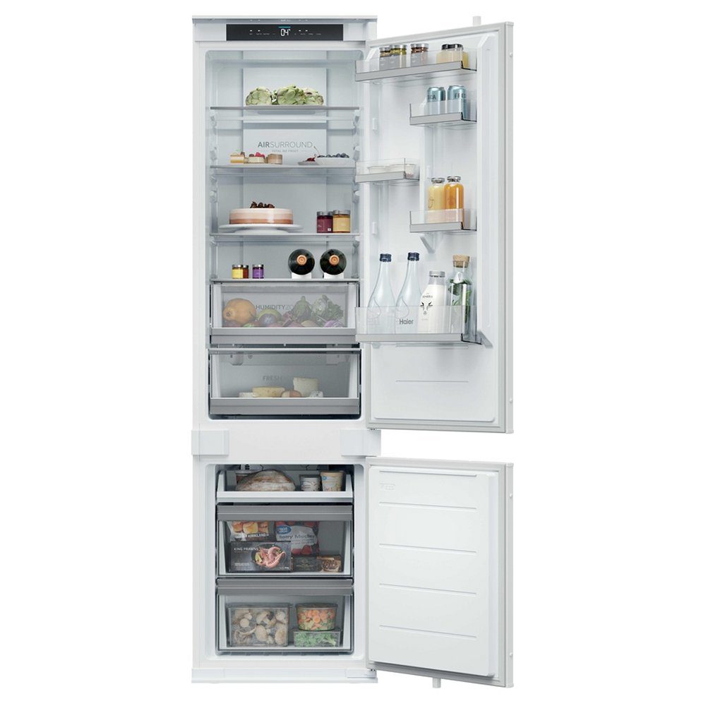Haier  193cm Integrated 70/30 Frost Free Fridge Freezer HBQW5519EK