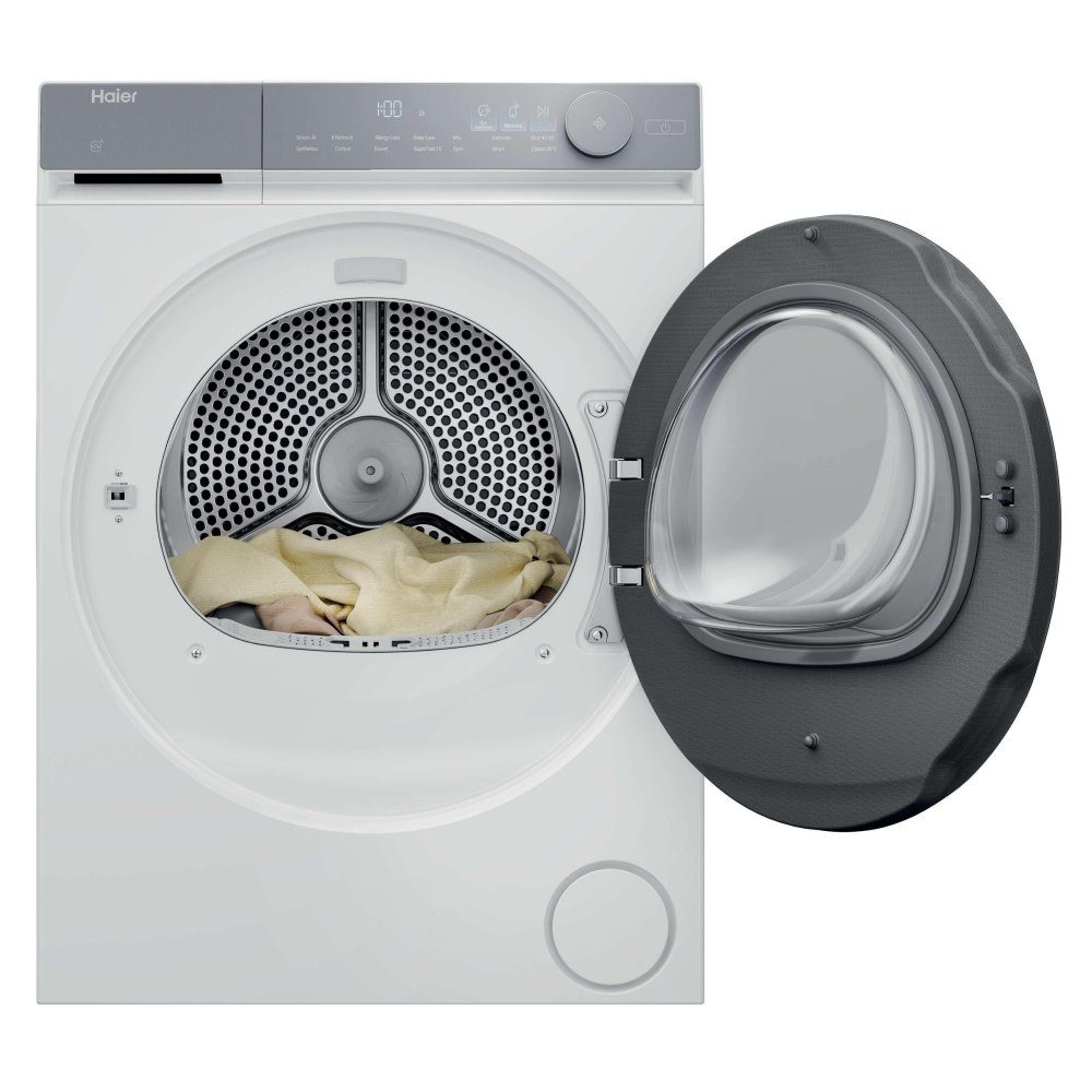Haier X7 9kg Heat Pump Condenser Dryer HD90-C367U1-UK - White Haier X7 9kg Heat Pump Condenser Dryer HD90-C367U1-UK - White