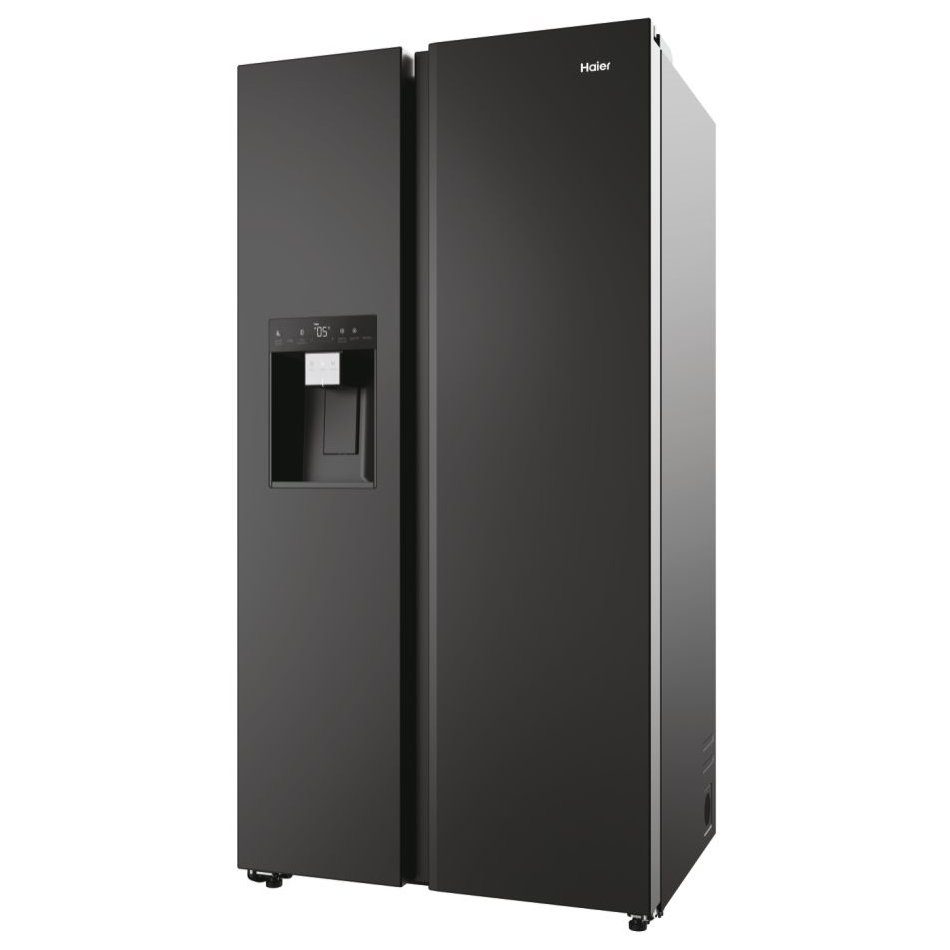 Haier Series 7 American Fridge Freezer Ice & Water HSW79F18DIPT - Slate Black Haier Series 7 American Fridge Freezer Ice & Water HSW79F18DIPT - Slate Black