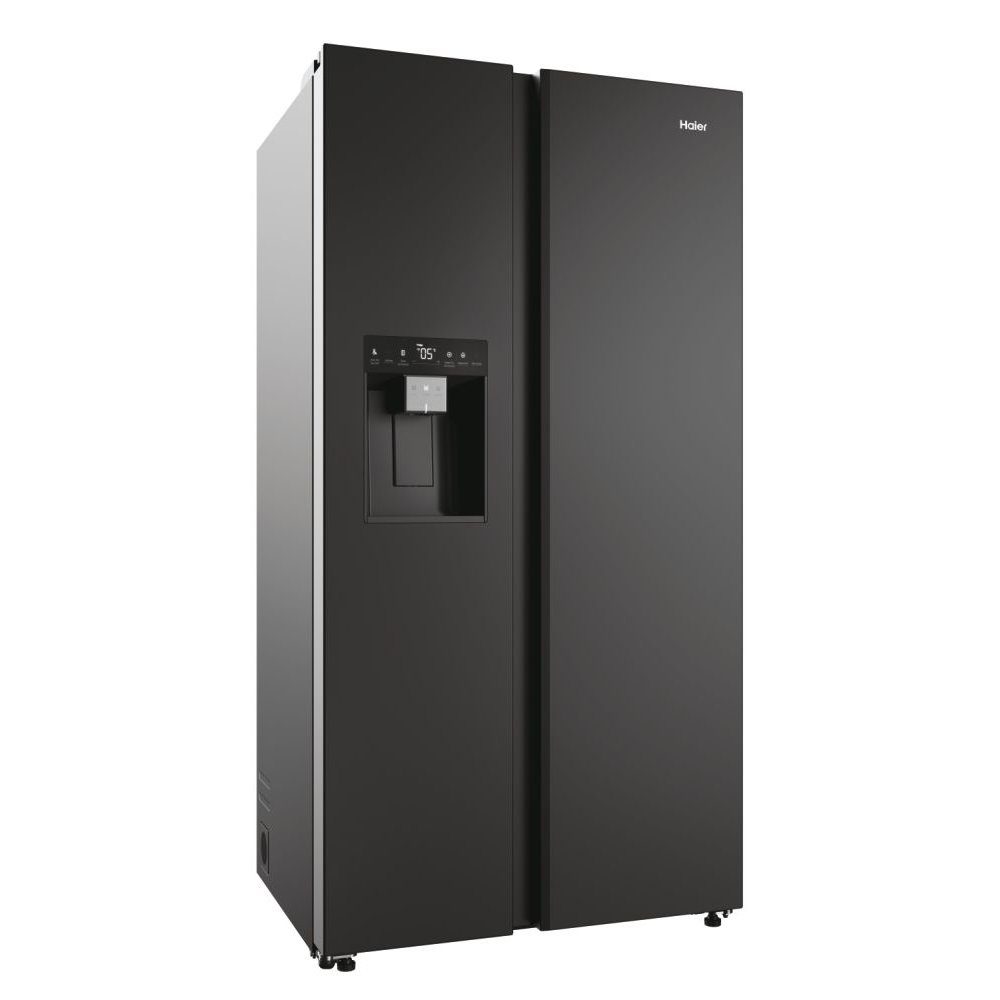 Haier Series 7 American Fridge Freezer Ice & Water HSW79F18DIPT - Slate Black Haier Series 7 American Fridge Freezer Ice & Water HSW79F18DIPT - Slate Black