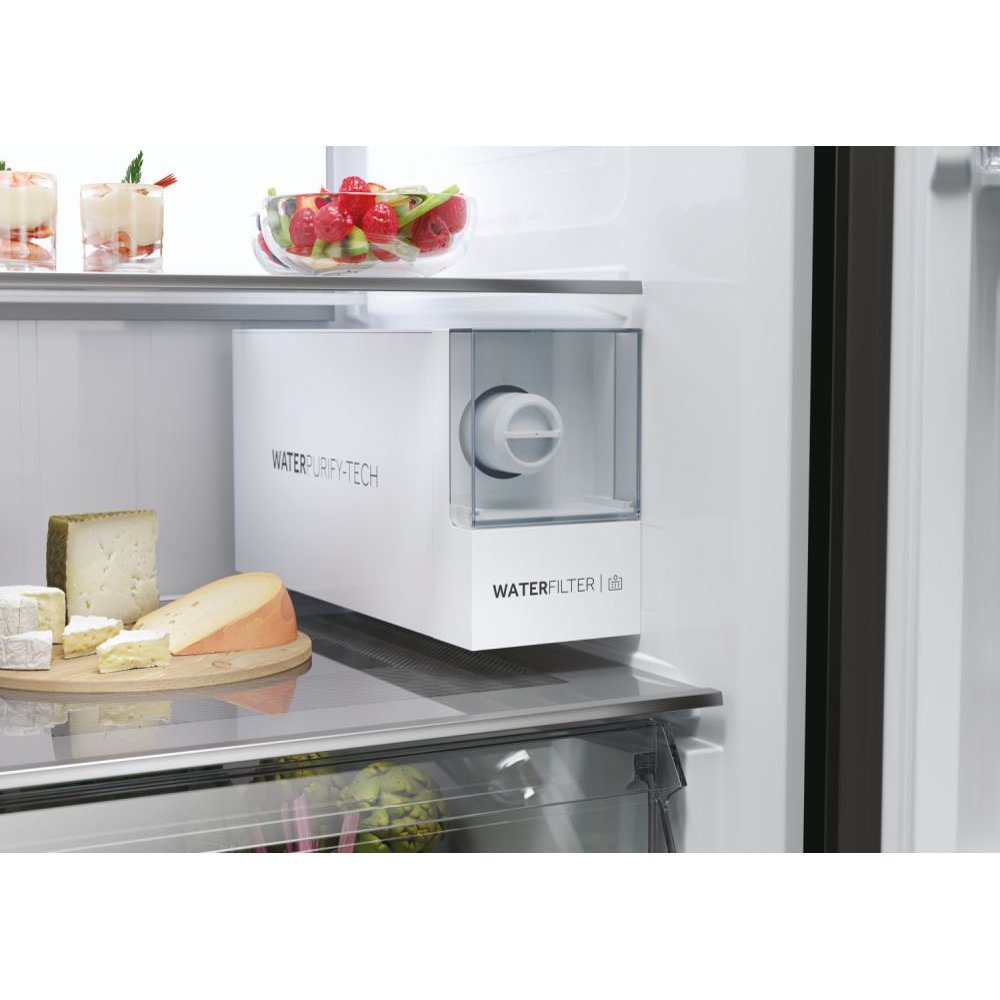 Haier Series 7 American Fridge Freezer Ice & Water HSW79F18DIPT - Slate Black Haier Series 7 American Fridge Freezer Ice & Water HSW79F18DIPT - Slate Black