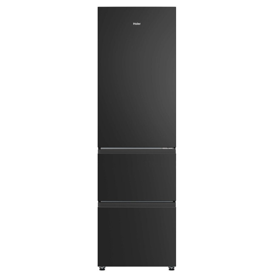 Haier  55cm Frost Free Fridge Freezer HTR3518ENMTK - Black