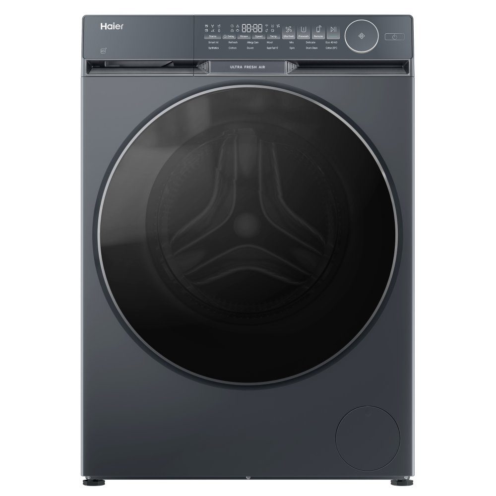 Haier  X9 10kg Freestanding Washing Machine 1400rpm HW100-B14387GUUK - Graphite