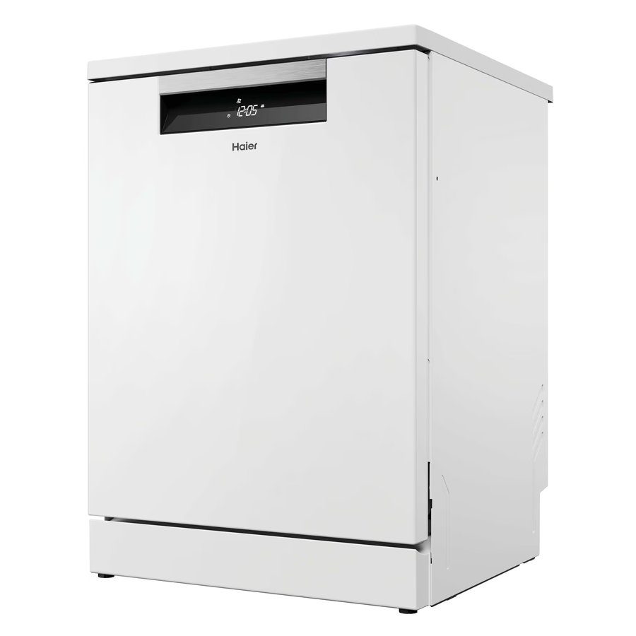 Haier 60cm Series 3 Freestanding Dishwasher XF 5C7M0W-80 - White Haier 60cm Series 3 Freestanding Dishwasher XF 5C7M0W-80 - White
