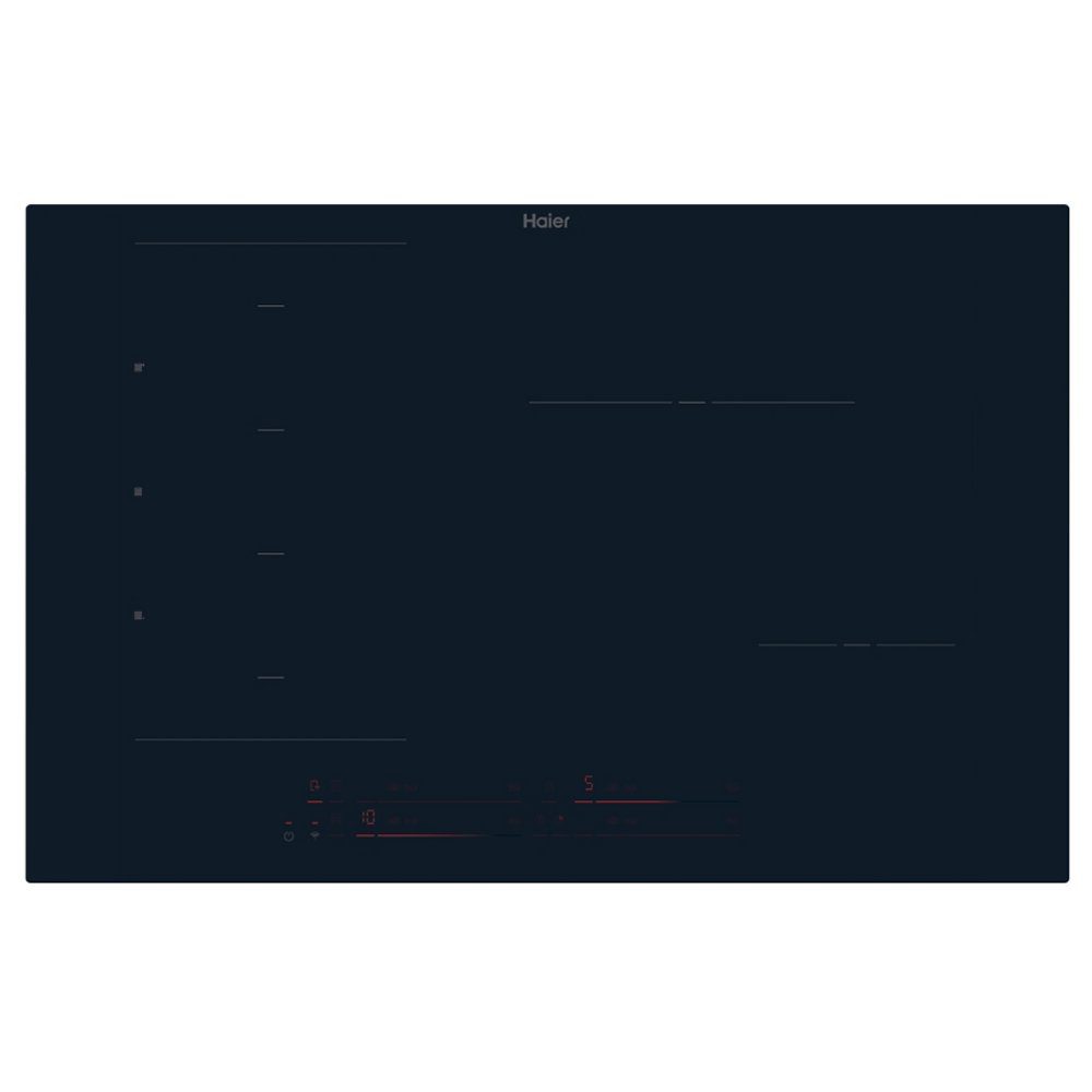 Haier  80cm 4 Zone Induction Hob HAMTB86IRCS - Black