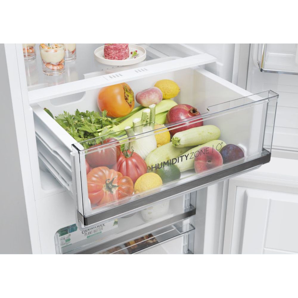 Haier 177cm Integrated 50/50 Frost Free Fridge Freezer HB50T618FMK Haier 177cm Integrated 50/50 Frost Free Fridge Freezer HB50T618FMK