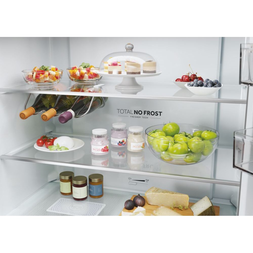 Haier Four Door Cube 90 Series 5 Fridge Freezer With Ice & Water HCR5919EHMB - Black Haier Four Door Cube 90 Series 5 Fridge Freezer With Ice & Water HCR5919EHMB - Black
