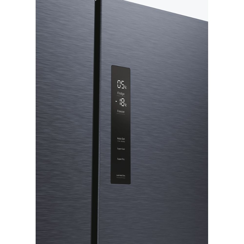 Haier Four Door Cube 90 Series 5 Fridge Freezer With Ice & Water HCR5919EHMB - Black Haier Four Door Cube 90 Series 5 Fridge Freezer With Ice & Water HCR5919EHMB - Black