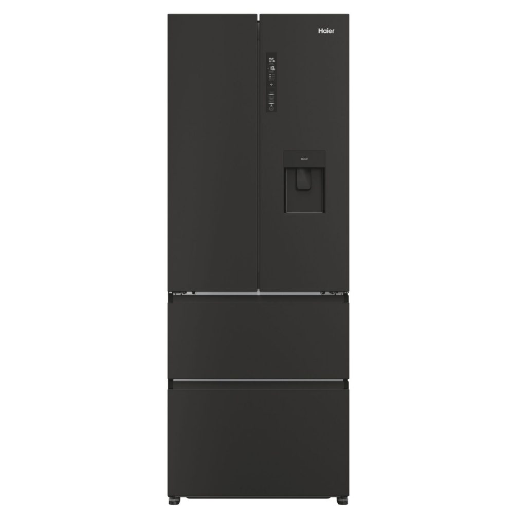 Haier  Series 5 70cm Frost Free Fridge Freezer HFR5719EWPB - Black