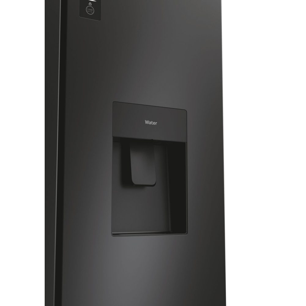 Haier Series 5 70cm Frost Free Fridge Freezer HFR5719EWPB - Black Haier Series 5 70cm Frost Free Fridge Freezer HFR5719EWPB - Black