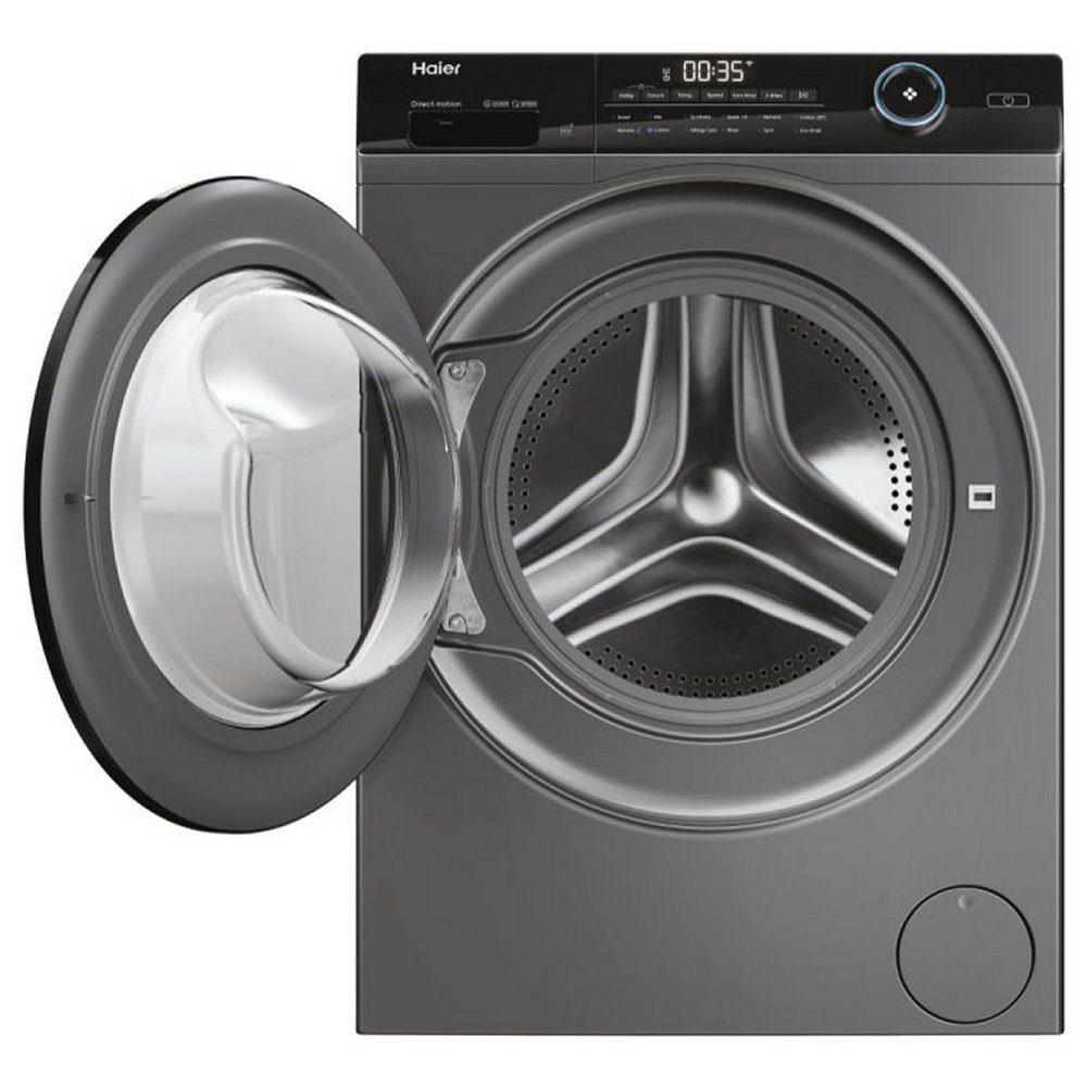 Haier HW100B14959S8U1U 10kg I-Pro Series 5 Freestanding Washing Machine 1400rpm - GRAPHITE Haier HW100B14959S8U1U 10kg I-Pro Series 5 Freestanding Washing Machine 1400rpm - GRAPHITE