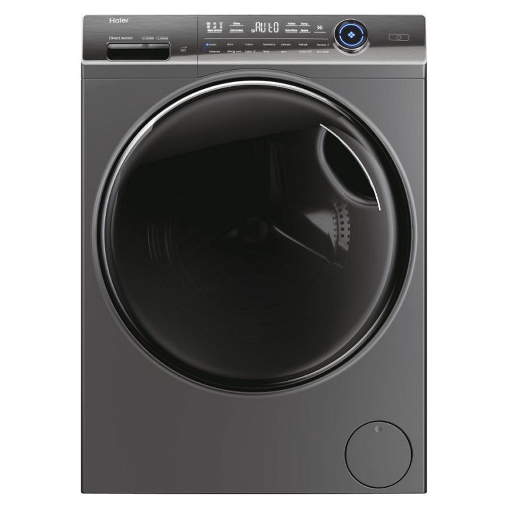 Haier  10kg I-Pro Series 7 Plus Autodose Freestanding Washing Machine 1400rpm HW10GBD14979SUUK - Graphite