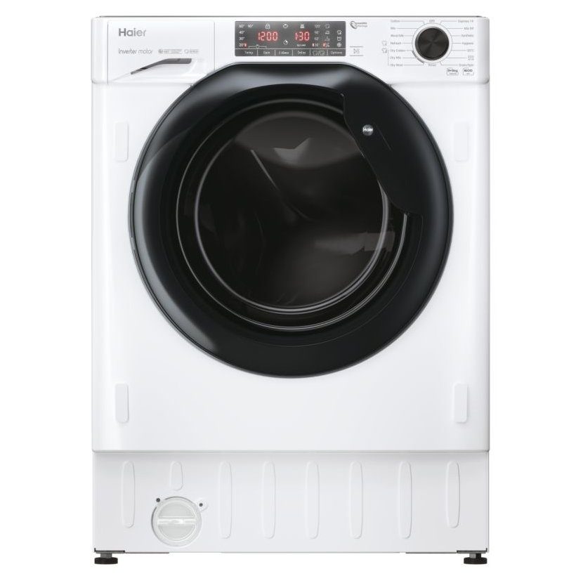 Haier  Series 4 9kg/5kg Integrated Washer Dryer HWDQ90B416FWB-UK