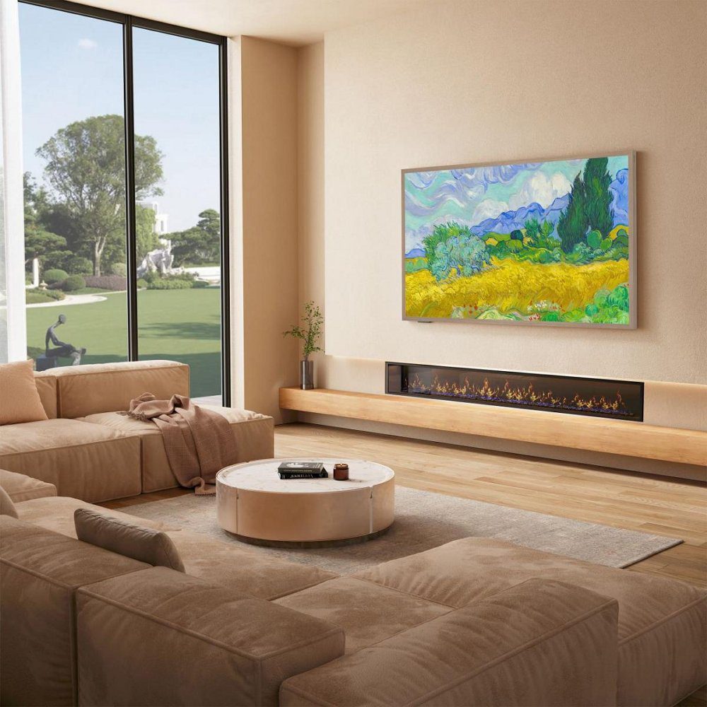Hisense 2025 55" QLED Canvas 4K Smart TV 55S7NQTUK - Brown Hisense 2025 55" QLED Canvas 4K Smart TV 55S7NQTUK - Brown