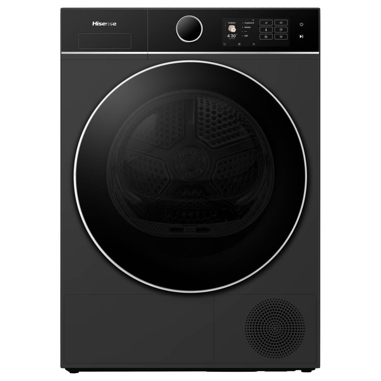 Hisense  10kg 5I Series Heat Pump Condenser Dryer DH5I104BBAB - Black