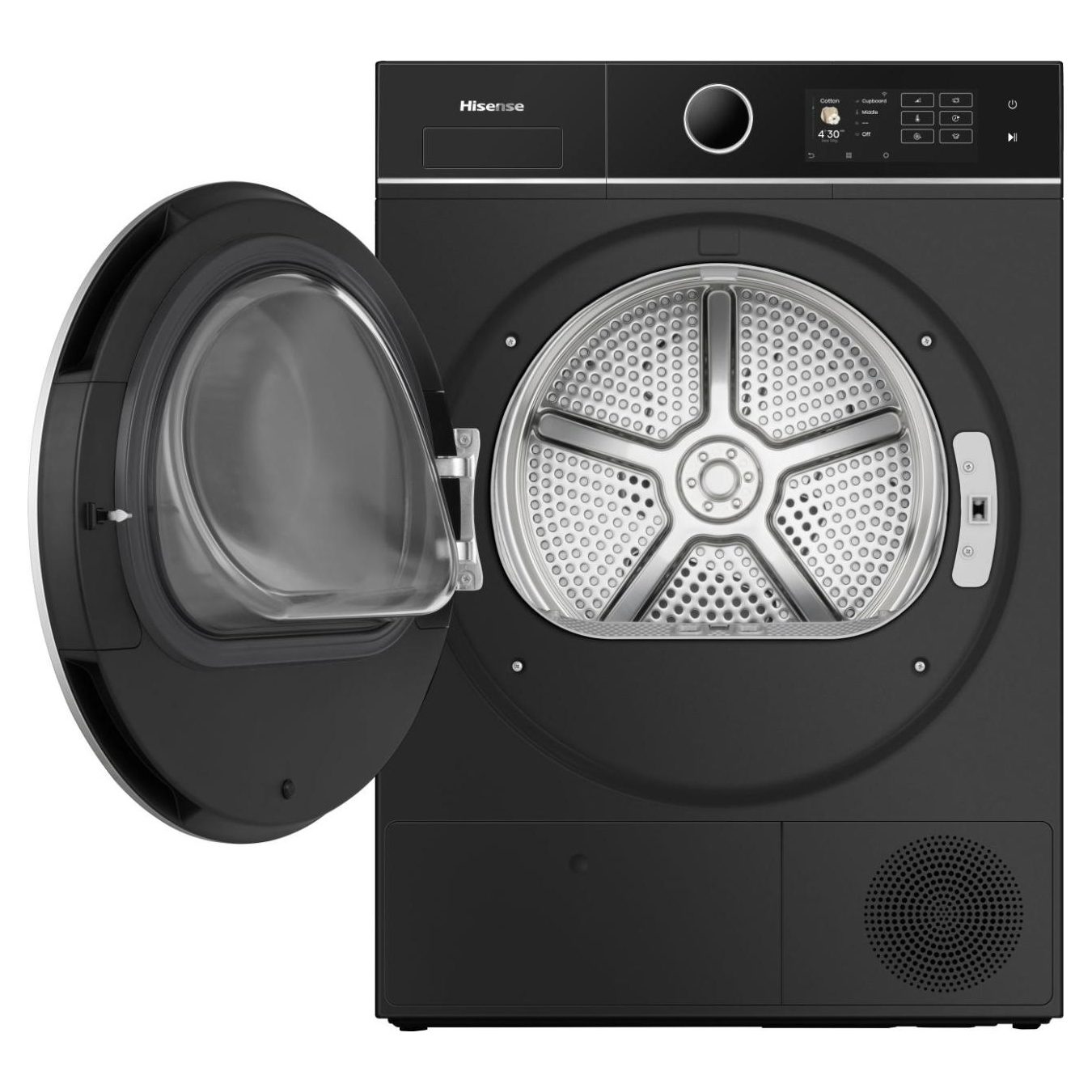 Hisense 10kg 5I Series Heat Pump Condenser Dryer DH5I104BBAB - Black Hisense 10kg 5I Series Heat Pump Condenser Dryer DH5I104BBAB - Black