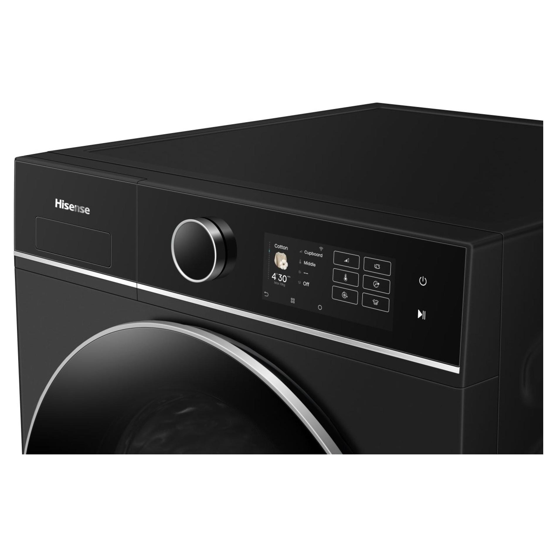 Hisense 10kg 5I Series Heat Pump Condenser Dryer DH5I104BBAB - Black Hisense 10kg 5I Series Heat Pump Condenser Dryer DH5I104BBAB - Black