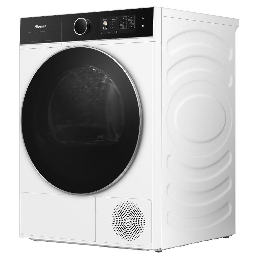 Hisense 10kg 5I Series Heat Pump Condenser Dryer DH5I104BWAB - White Hisense 10kg 5I Series Heat Pump Condenser Dryer DH5I104BWAB - White