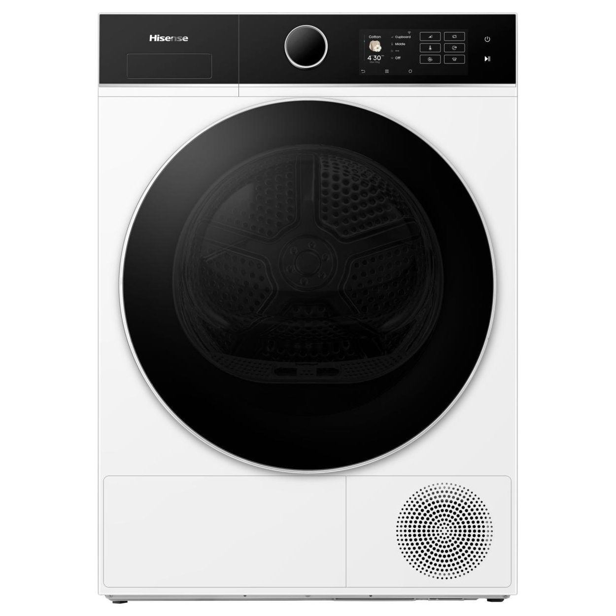 Hisense  10kg 5I Series Heat Pump Condenser Dryer DH5I104BWAB - White