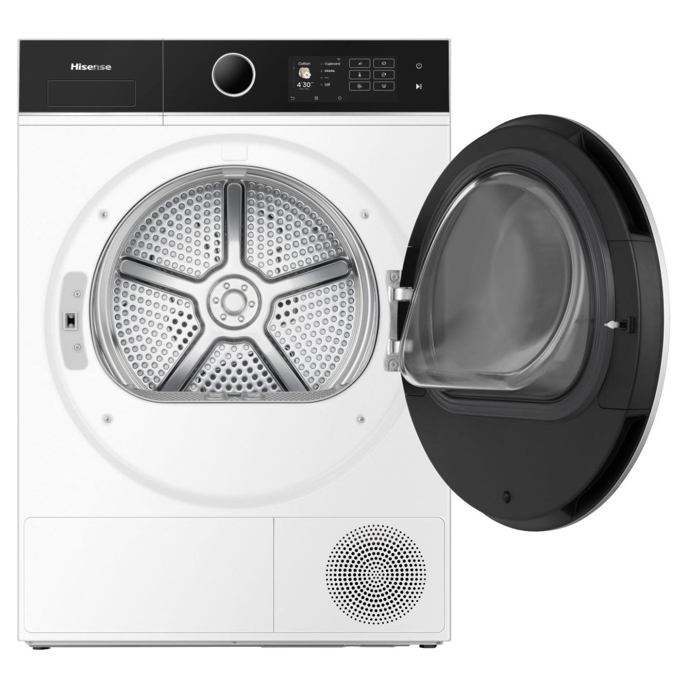 Hisense 10kg 5I Series Heat Pump Condenser Dryer DH5I104BWAB - White Hisense 10kg 5I Series Heat Pump Condenser Dryer DH5I104BWAB - White